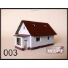 H0 - Rodinný dům ,,Kolonka' 003 / AWEPE model 10005