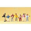H0 - Děti, 7 figurek / Preiser 10183
