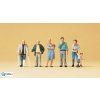 H0 - Kolemjdoucí, 5 figurek / Preiser 10454