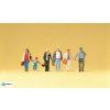 H0 - Cestující, 6 figurek / Preiser 10516