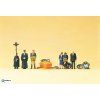H0 - Pohřeb, 6 figurek / Preiser 10519