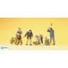 H0 - Farmáři, 4 figurky / Preiser 10539