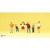 H0 - Děti, 6 figurek / Preiser 10556