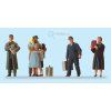 H0 - Návrat z války, 6 figurek / Preiser 10612
