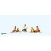 H0 - Piknik, 6 figurek / Preiser 10617