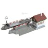 237472 2 h0 stavebnice zeleznicni prejezd elektricky s domkem faller 120174