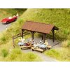 H0 - Zahradní párty, figurky a přístřešek  / NOCH 12031