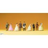 H0 - Král Ludvík II., 9 figurek / Preiser 12061