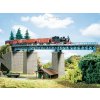TT - Železniční ocelový  most i pro obloukové koleje / Auhagen 13325