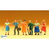 H0 - Zemědělci při práci, 6 figurek / Preiser 14040