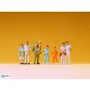 H0 - Přihlížející postavy, 8 figurek / Preiser 14143
