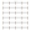 345352 1 h0 zelezny plot s betonovymi sloupky faller 180432
