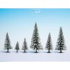 H0/TT - Set zasněžených stromů, 25 ks / Noch 26828