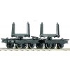 H0e - Set 2 plošinových vozů s oplenem / ROCO 34602