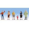 N - Chodci, 6 figurek / Noch 38100