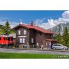 H0 - Stanice Davos-Monstein, s osvětlením / Kibri 39493