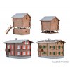 H0 - Set  domů a hosp. staveb - obec Walser / Kibri 39495