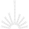 H0 - Trolejové vedení - 167,5 mm, 5ks / Viessmann 4140