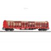 H0 - Vůz na přepravu kulatiny řady Roos-t642, ložený, DB Cargo / PIKO 54339