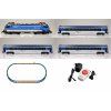 AKCE! H0 - startset Railjet, ČD Najbrt, koleje, analog. ovladač / PIKO 57173