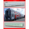 TT - set tří vozů WLABmz RŽD Moskva - Bohumín - Nice / LS Models 58036