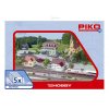H0 - Akční set pěti staveb "vesnice" / PIKO 61925