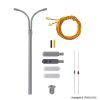 H0 - Pouliční lampa dvojitá, stavebnice / Viessmann 6723
