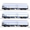 H0 - set tří chladicích vozů FKM 4, BDZ / Tillig 70041