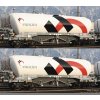 378454 h0 set dvou kotlovych vozu wascosa holcim nove cisla roco 76138