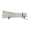 TT - výhybka EW1 pravá 15° R353, 129,5 mm / TILLIG 83323