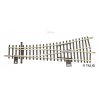 TT - Výhybka levá EW1 129,5 mm, odb. 15° R353 / TILLIG 83324