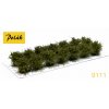 Nízké keře - jemné listí - zelená savana / Polák model 9111