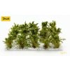 H0/TT - Vysoké keře - zelená osiková - střední listí / Polák model 9271