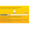 SLEVA! LED osvětlení budov s kabelem, teple bílé / Brawa 94700
