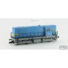 ARCHIV TT - lokomotiva T448 0618 (740) ČSD modrá / MTB T448.0618