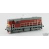 TT - dieselová lokomotiva T466 2094 ČSD Kocour červená / MTB TT742-T094