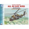 H0 - MIL MI-24 V HIND, stavebnice / SDV Model 7006