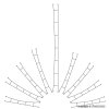 TT trolejové vedení 112,5 mm (5 ks) / Viessmann 4233