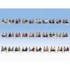 H0 - Mega set sedících figurek / NOCH 16072