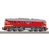 H0 - dieselová lokomotiva T679.1 ČSD Sergej, žlutý pruh / PIKO 52814