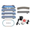 H0 - Start Set - Railjet ČD s 3 os. vozy, kolejivo s podložím, ovladač / PIKO 57179
