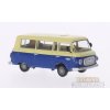H0 - auto Barkas B 1000 beige, blau, / Brekina 30039