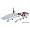 H0 - Dekorační set - rampy a jeřáb / Kibri 38620