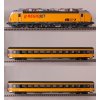 H0 - lokomotiva Vectron RegioJet a 2 osobní vozy / LS Models 18000