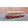 ARCHIV H0 - autobus JZS Jelcz 043 tmavě béžová (1960) / červená / Brekina 58256