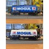 H0 - set 2 cisternových vozů  CZ-RYKO "MOGUL"  Zas, modrá/bílá  / Albert Modell 700002