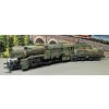 H0 - vojenský transport s lokomotivou řady 42 v maskovacím zbarvení, DRB / LILIPUT L130002