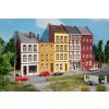H0 - Poloreliéfní domy ulice Schmidtstraße 18/20/22/24/26 / Auhagen 11467