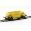 H0 - výsypný vůz Faccpp, žlutý, CZ-TSSC, ep. VI  / Albert-Modell 683020