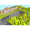 TT - plány číslo 2, 30 kolejišť 3-5 m na Flashdisku do USB / Tillig 09546